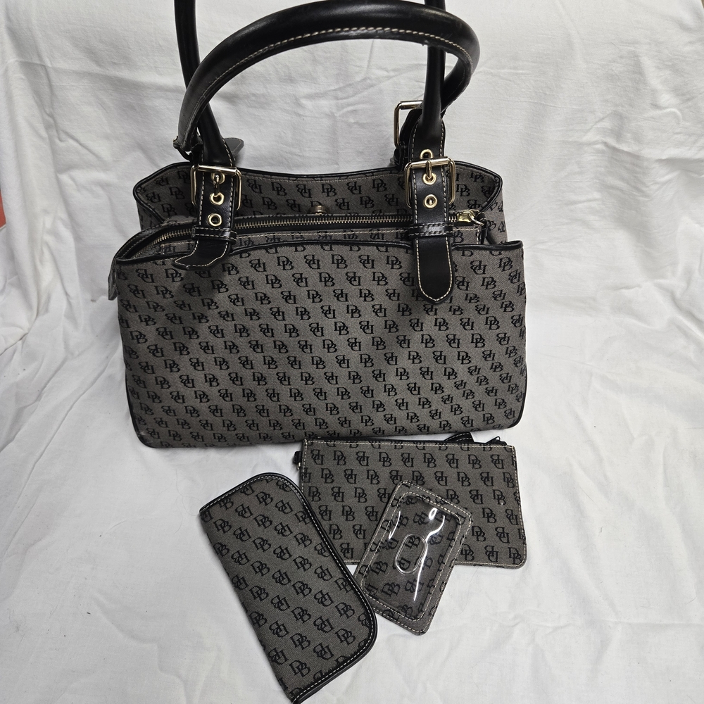 Dooney & Bourke Black Satchel Bag